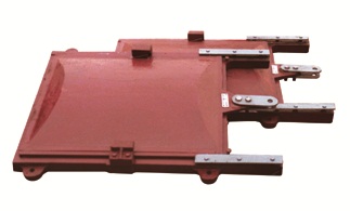 整体平面铸铁小闸门