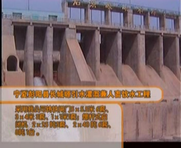 宁夏彭阳长城引水灌溉兼人畜饮水工程